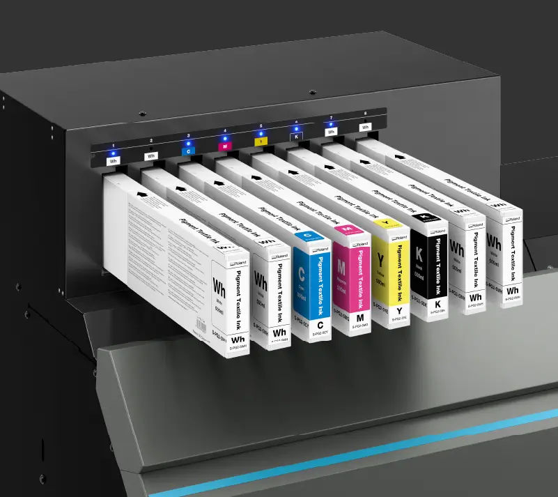 TY-300 Ink with 4 white cartridges