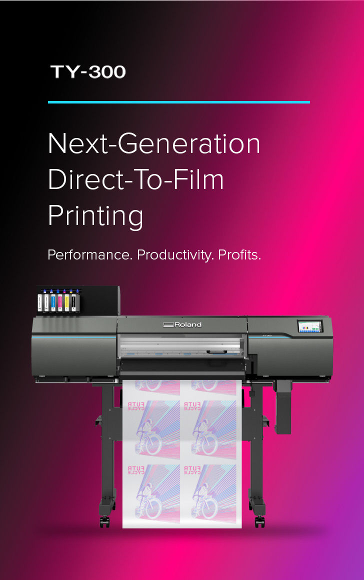 TY-300 DTF -Next-Gen Direct-to-Film Printing