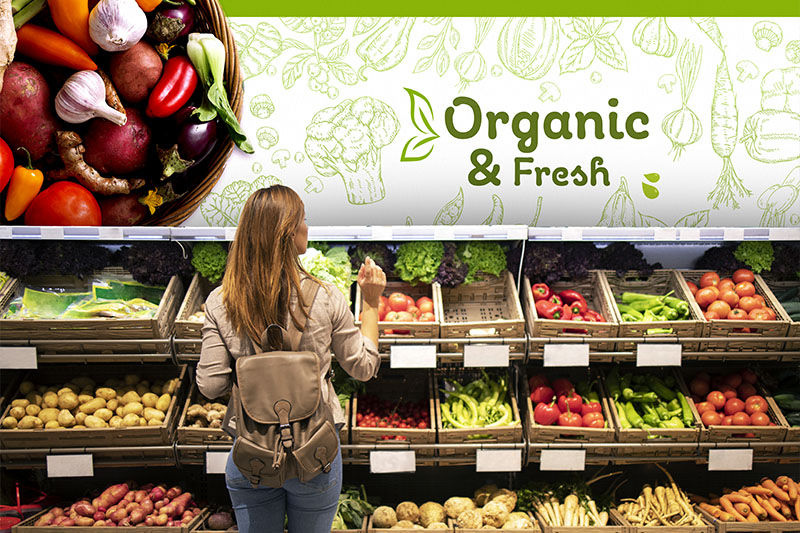Supermarket Wallpaper